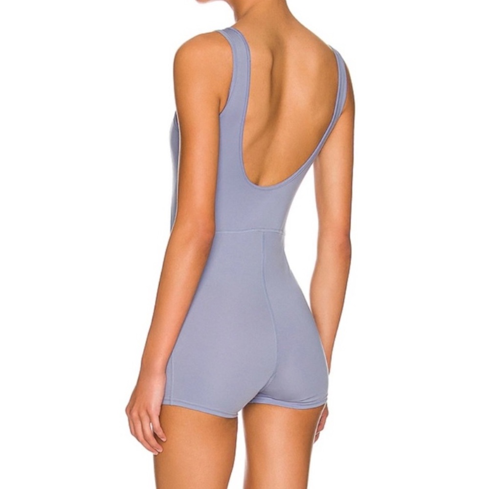 REVOLVE Steel Blue Romper WellBeing+ Being Well - Picture 3 of 3